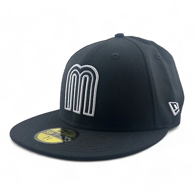 Mexico White on Black Batterman UV New Era 59FIFTY Fitted Hat