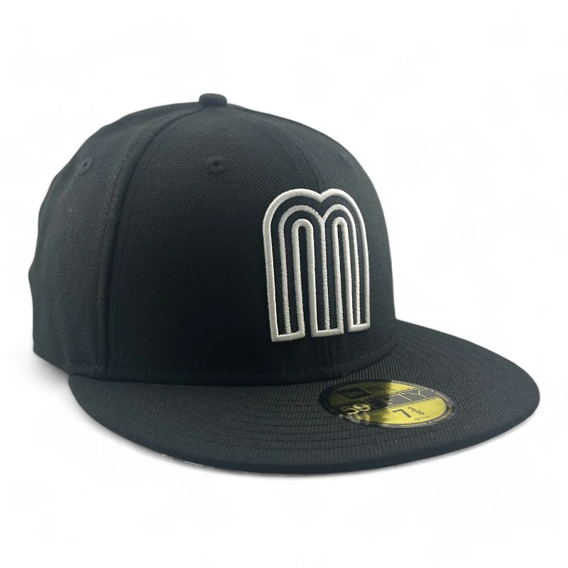Mexico White on Black Batterman UV New Era 59FIFTY Fitted Hat