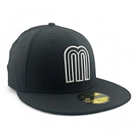 Mexico White on Black Batterman UV New Era 59FIFTY Fitted Hat