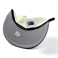 Atlanta Braves Chrome and Royal Blue 40th Anniversary Patch Gray UV 59FIFTY Fitted Hat