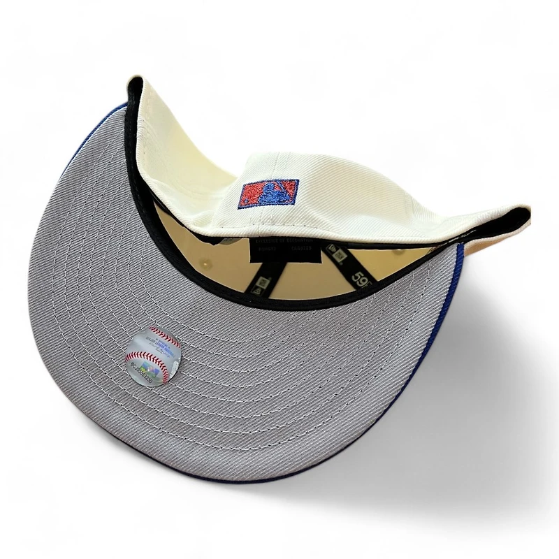 Minnesota Twins Chrome and Royal Blue 2010 Inaugural Season Patch Gray UV 59FIFTY Fitted Hat