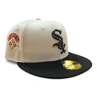 Chicago White Sox Chrome and Black 1950 ASG Patch Gray UV 59FIFTY Fitted Hat