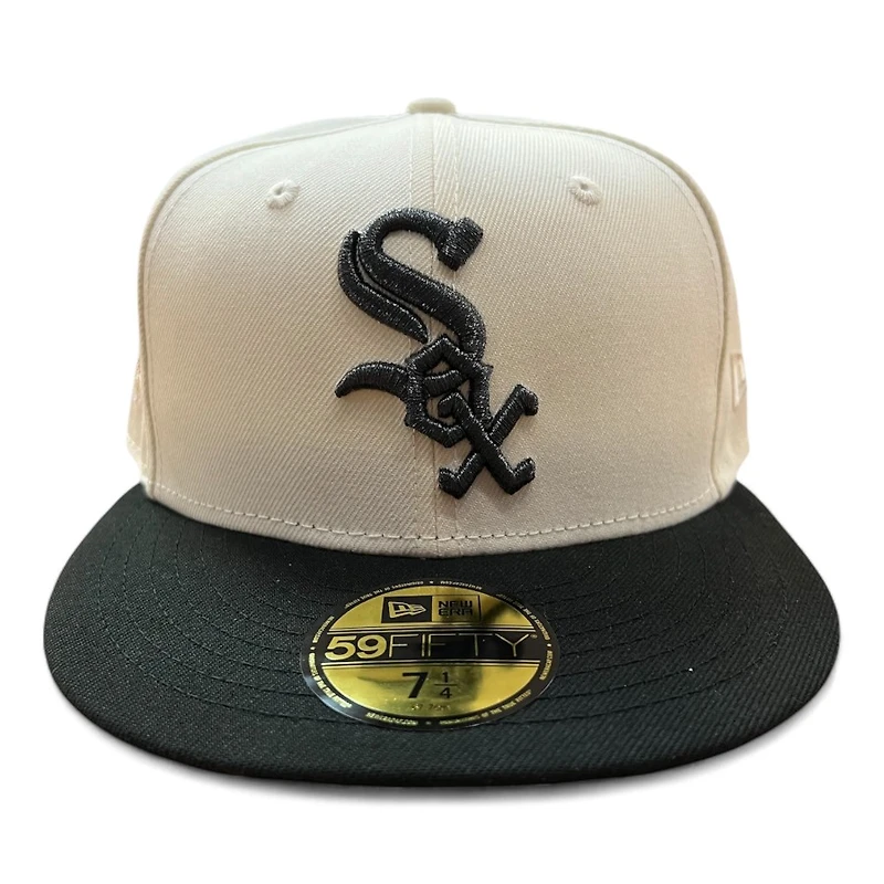 Chicago White Sox Chrome and Black 1950 ASG Patch Gray UV 59FIFTY Fitted Hat