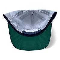 Seattle Mariners Navy and White Mesh New Era White Rope Golfer Snapback hat