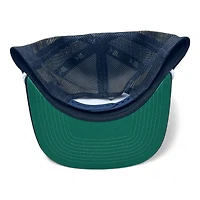 Seattle Mariners Navy and Navy Mesh New Era Rope Golfer Snapback hat