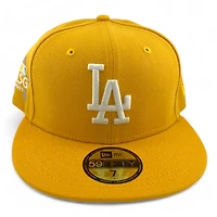 Los Angeles Dodgers Yellow "Icy Pack" 2022 ASG Patch Icy Blue UV New Era 59FIFTY Fitted Hat