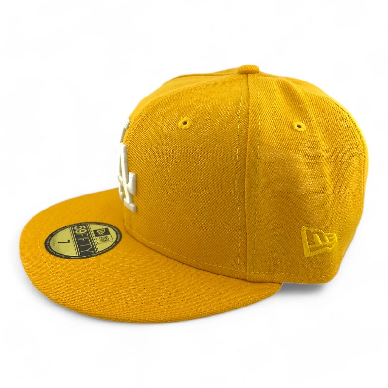Los Angeles Dodgers Yellow "Icy Pack" 2022 ASG Patch Icy Blue UV New Era 59FIFTY Fitted Hat