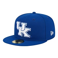 Kentucky Wildcats Royal Blue Batterman NCAA New Era 59FIFTY Fitted Hat