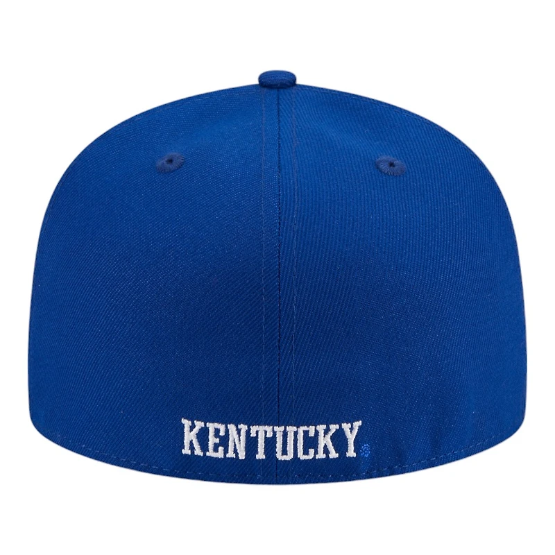 Kentucky Wildcats Royal Blue Batterman NCAA New Era 59FIFTY Fitted Hat