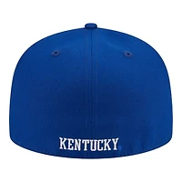 Kentucky Wildcats Royal Blue Batterman NCAA New Era 59FIFTY Fitted Hat