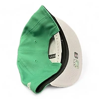 Youth Philadelphia Eagles Green and Gray Basic New Era 9FIFTY Snapback Hat