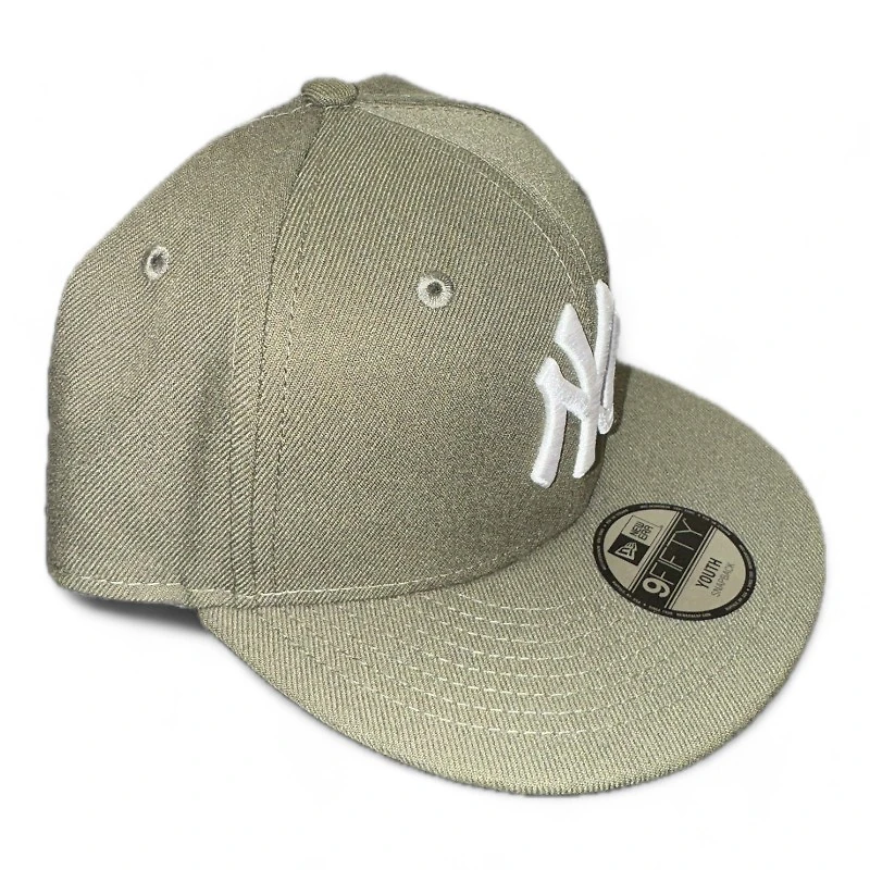 Youth New York Yankees Olive Basic New Era 9FIFTY Snapback Hat