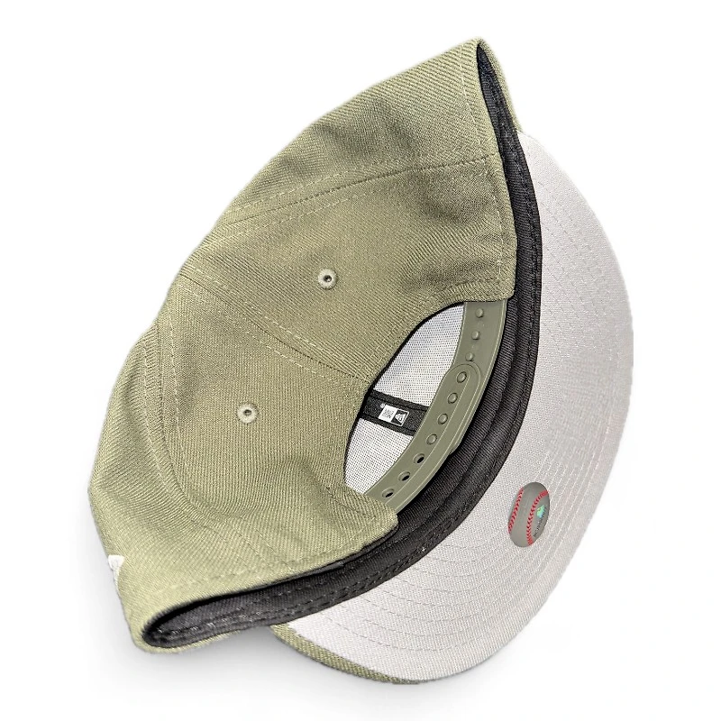 Youth New York Yankees Olive Basic New Era 9FIFTY Snapback Hat