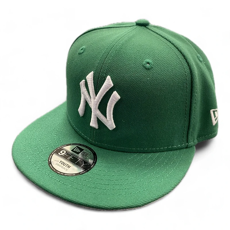 Youth New York Yankees Kelly Green Basic New Era 9FIFTY Snapback Hat