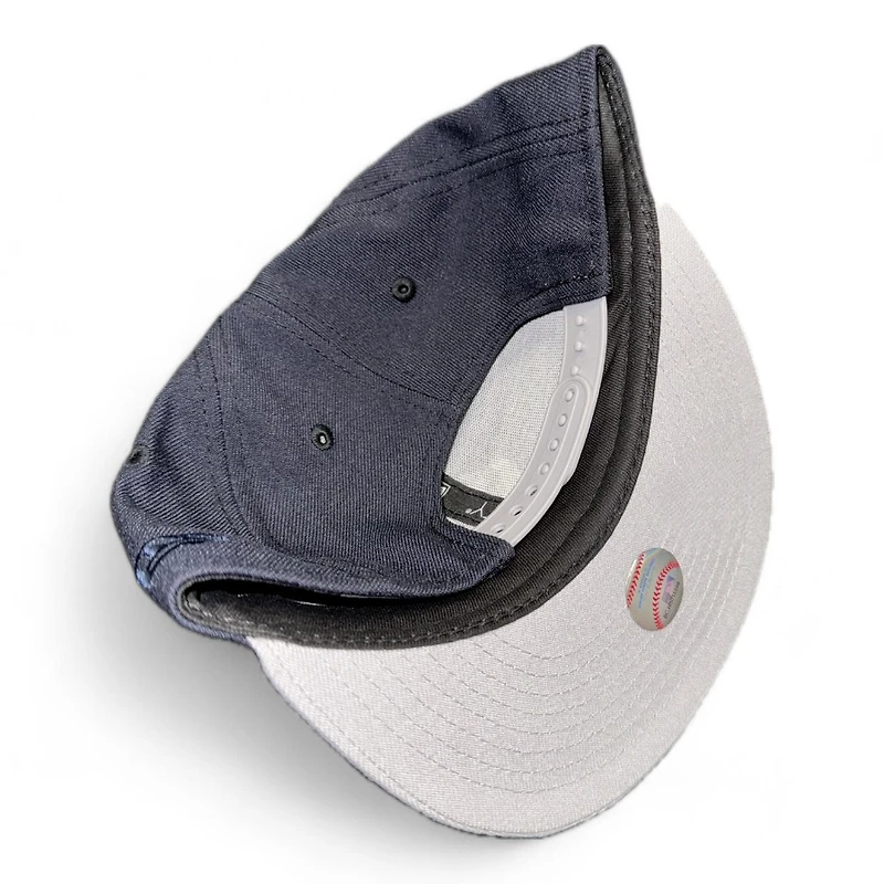 Youth New York Yankees Navy and Gray Basic New Era 9FIFTY Snapback Hat