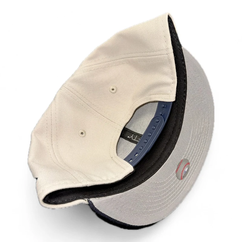 Youth New York Yankees Stone and Navy Basic New Era 9FIFTY Snapback Hat