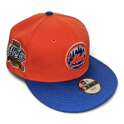 Youth New York Mets Orange and Royal Blue New Era 9FIFTY Snapback Hat