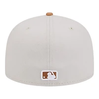 Chicago White Sox Khaki Brown Color Pack Gray UV New Era 59FIFTY Fitted Hat