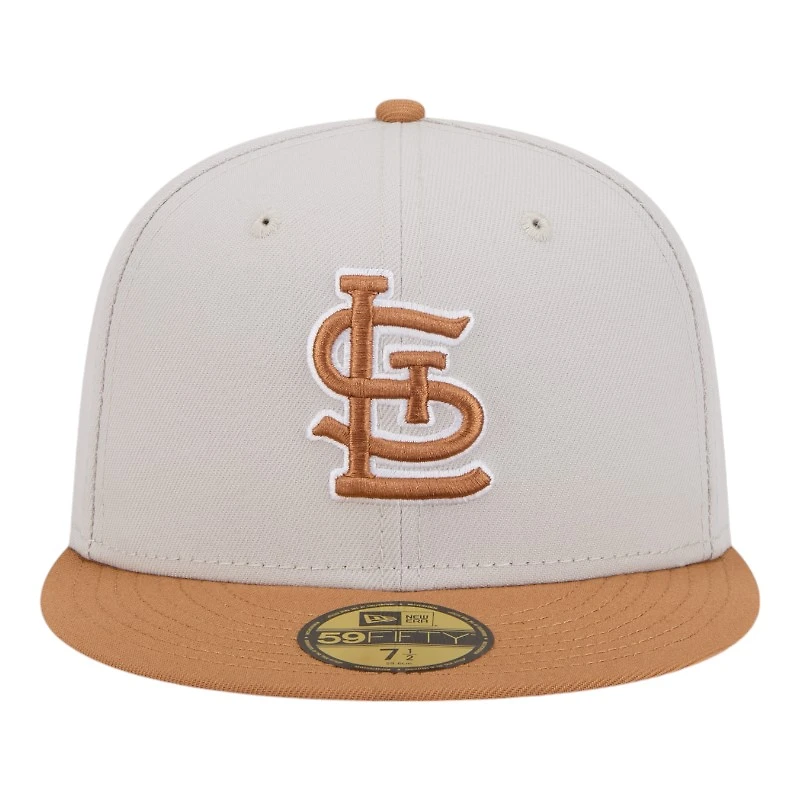 St. Louis Cardinals Khaki Brown Color Pack Gray UV New Era 59FIFTY Fitted Hat