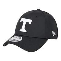 Tennessee Volunteers White on Black New Era 9FORTY Snapback Hat