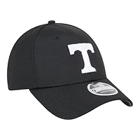 Tennessee Volunteers White on Black New Era 9FORTY Snapback Hat