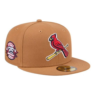 St. Louis Cardinals Alternate Logo Tan Color Pack Gray UV New Era 59FIFTY Fitted Hat