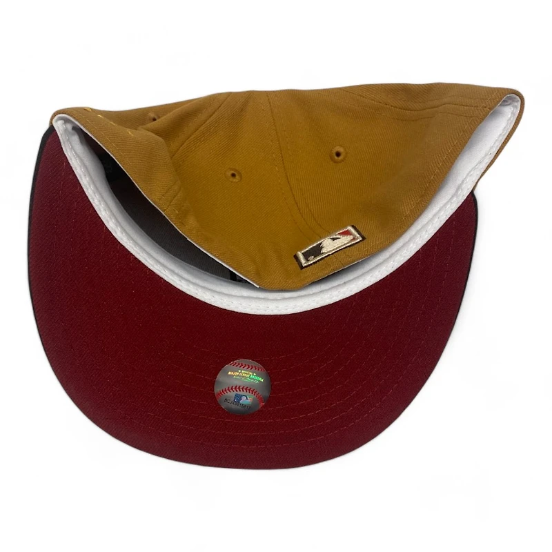 Pittsburgh Pirates Gold and Brown 1994 ASG Patch Red UV New Era 59FIFTY Fitted Hat