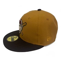 Pittsburgh Pirates Gold and Brown 1994 ASG Patch Red UV New Era 59FIFTY Fitted Hat