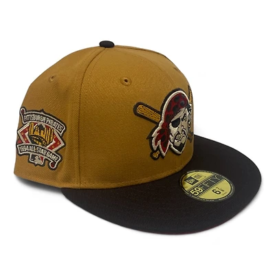 Pittsburgh Pirates Gold and Brown 1994 ASG Patch Red UV New Era 59FIFTY Fitted Hat