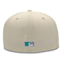 Arizona Diamondbacks Chrome and Lavender 1998 Inaugural Season Patch Aqua UV New Era 59FIFTY Fitted Hat