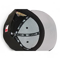 New York Yankees Black "DPM Fitted Hat Pack" Japanese Logo 1999 World Series Side Patch Gray UV Era 59Fifty