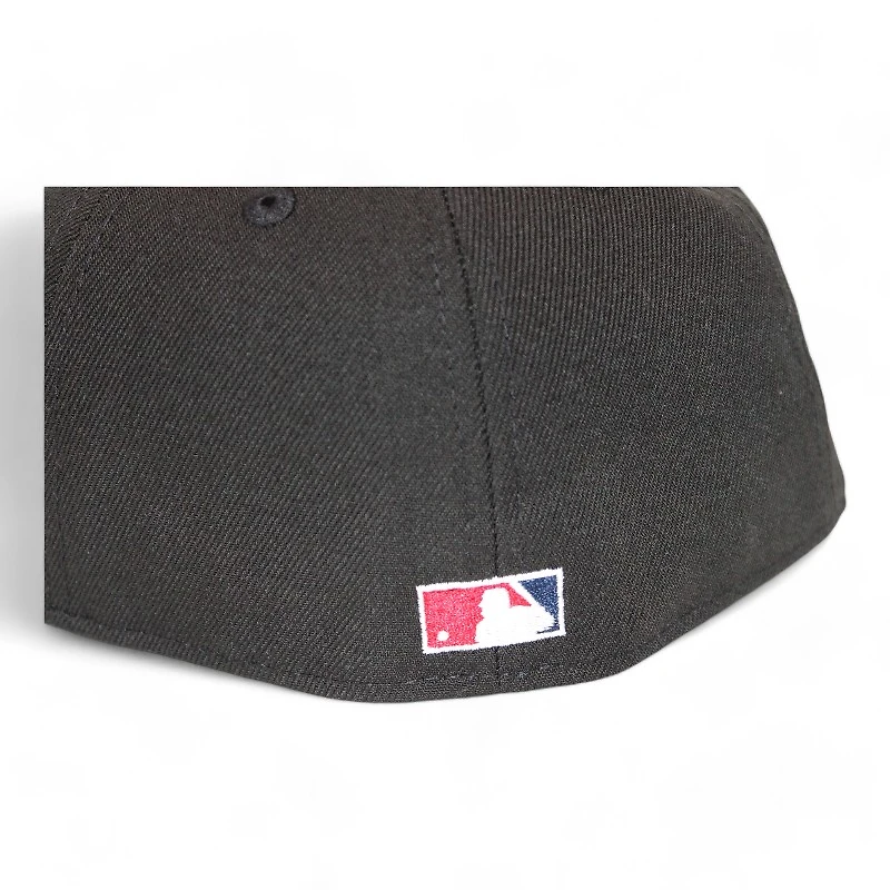 New York Yankees Black "DPM Fitted Hat Pack" Japanese Logo 1999 World Series Side Patch Gray UV Era 59Fifty