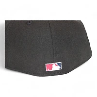 New York Yankees Black "DPM Fitted Hat Pack" Japanese Logo 1999 World Series Side Patch Gray UV Era 59Fifty