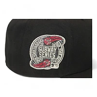 New York Yankees Black and Red "DPM Fitted Hat Pack" Subway Series Side Patch Gray UV Era 59Fifty