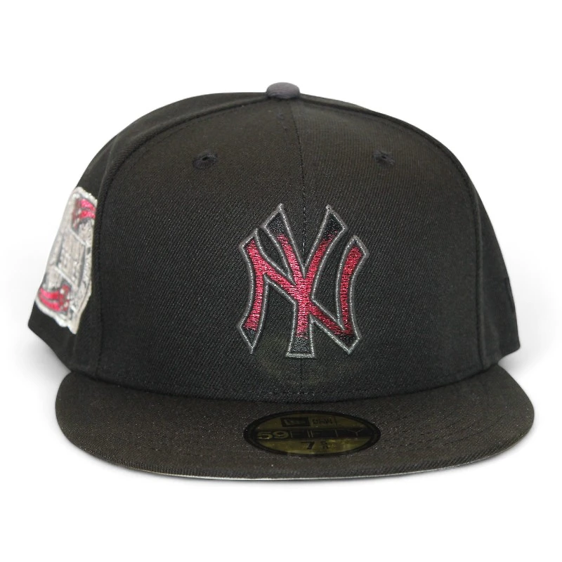 New York Yankees Black and Red "DPM Fitted Hat Pack" Subway Series Side Patch Gray UV Era 59Fifty