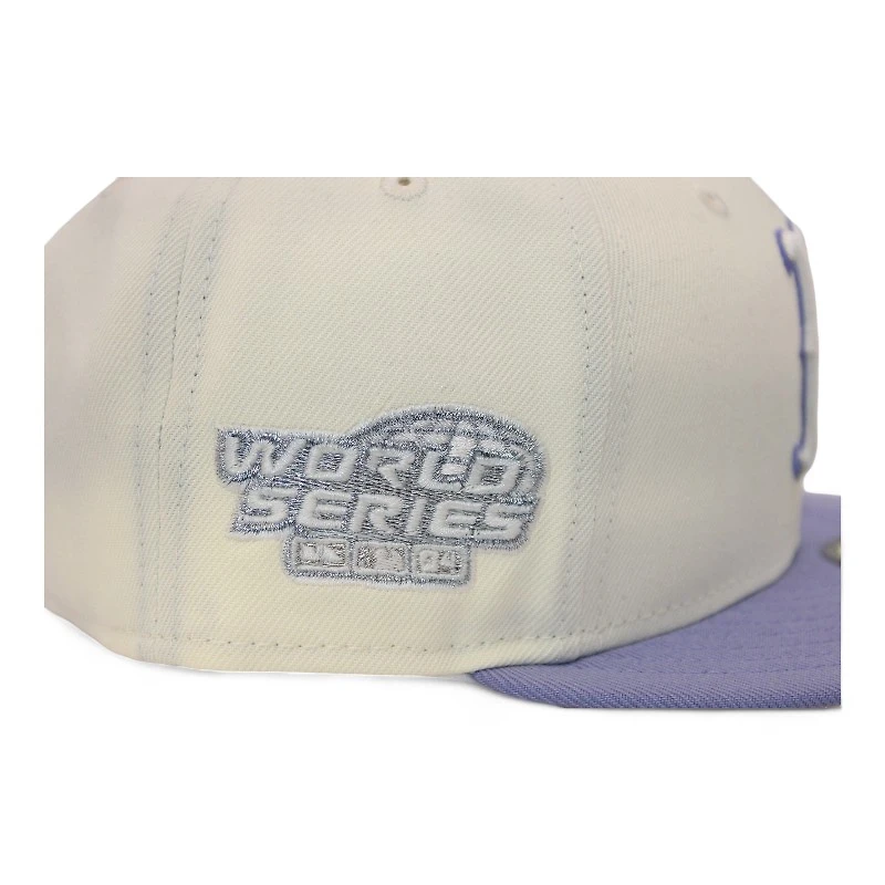 Boston Red Sox Cream and Lavender "Riot Pack" 2004 World Series Patch Pink UV New Era 59Fifty Fitted Hat