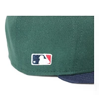 Boston Red Sox Green and Navy "Riot Pack" Side Batty Gray UV New Era 59Fifty Fitted Hat