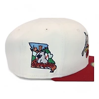 Springfield Cardinals Cream and Maroon "Riot Boston Pack" Patch Gray UV New Era 59Fifty Fitted Hat