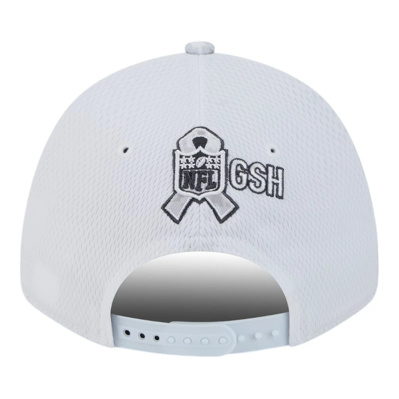 Chicago Bears White Camo 2024 NFL Salute to Service New Era 9FORTY Stretch Snap Hat