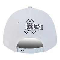 Chicago Bears White Camo 2024 NFL Salute to Service New Era 9FORTY Stretch Snap Hat