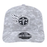 Tennessee Titans White Digital Camo 2024 NFL Salute to Service New Era 9SEVENTY Trucker Snapback Hat