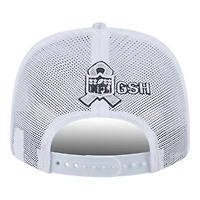 Chicago Bears White Digital Camo 2024 NFL Salute to Service New Era 9SEVENTY Trucker Snapback Hat