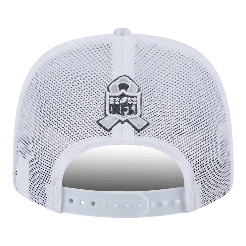 Buffalo Bills White Digital Camo 2024 NFL Salute to Service New Era 9SEVENTY Trucker Snapback Hat