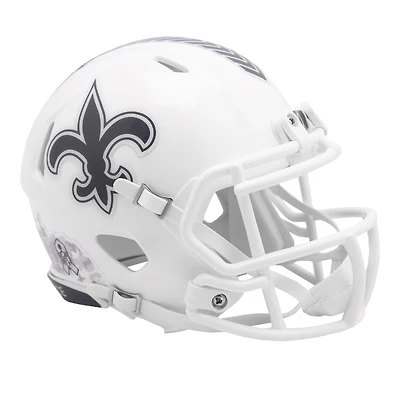 New Orleans Saints 2024 Salute To Service Riddell Speed Mini Helmet
