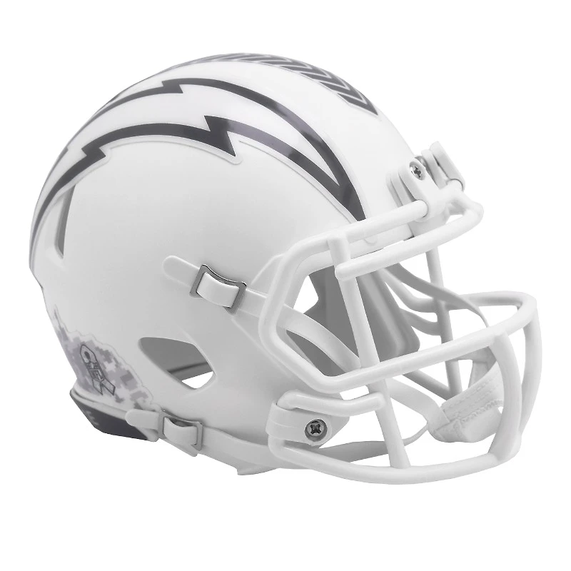 Los Angeles Chargers 2024 Salute To Service Riddell Speed Mini Helmet