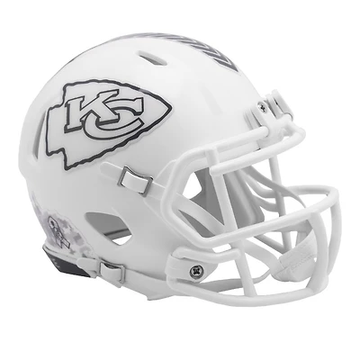 Kansas City Chiefs 2024 Salute To Service Riddell Speed Mini Helmet