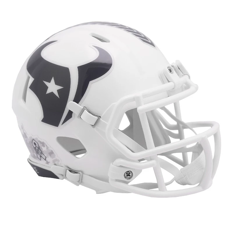 Houston Texans 2024 Salute To Service Riddell Speed Mini Helmet