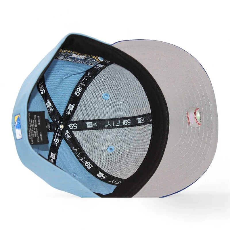 Pittsburgh Pirates Icy and Royal Blue "DPM Fam Pack" 2006 All Star Game Patch Gray UV New Era 59Fifty Fitted Hat