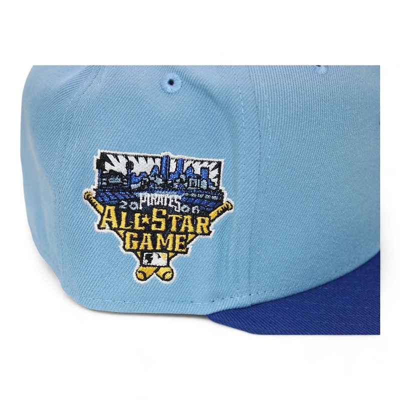 Pittsburgh Pirates Icy and Royal Blue "DPM Fam Pack" 2006 All Star Game Patch Gray UV New Era 59Fifty Fitted Hat