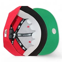 Oakland Athletics Red and Gray "DPM Fam Pack" Rickey Henderson Field Patch Green UV New Era 59Fifty Fitted Hat